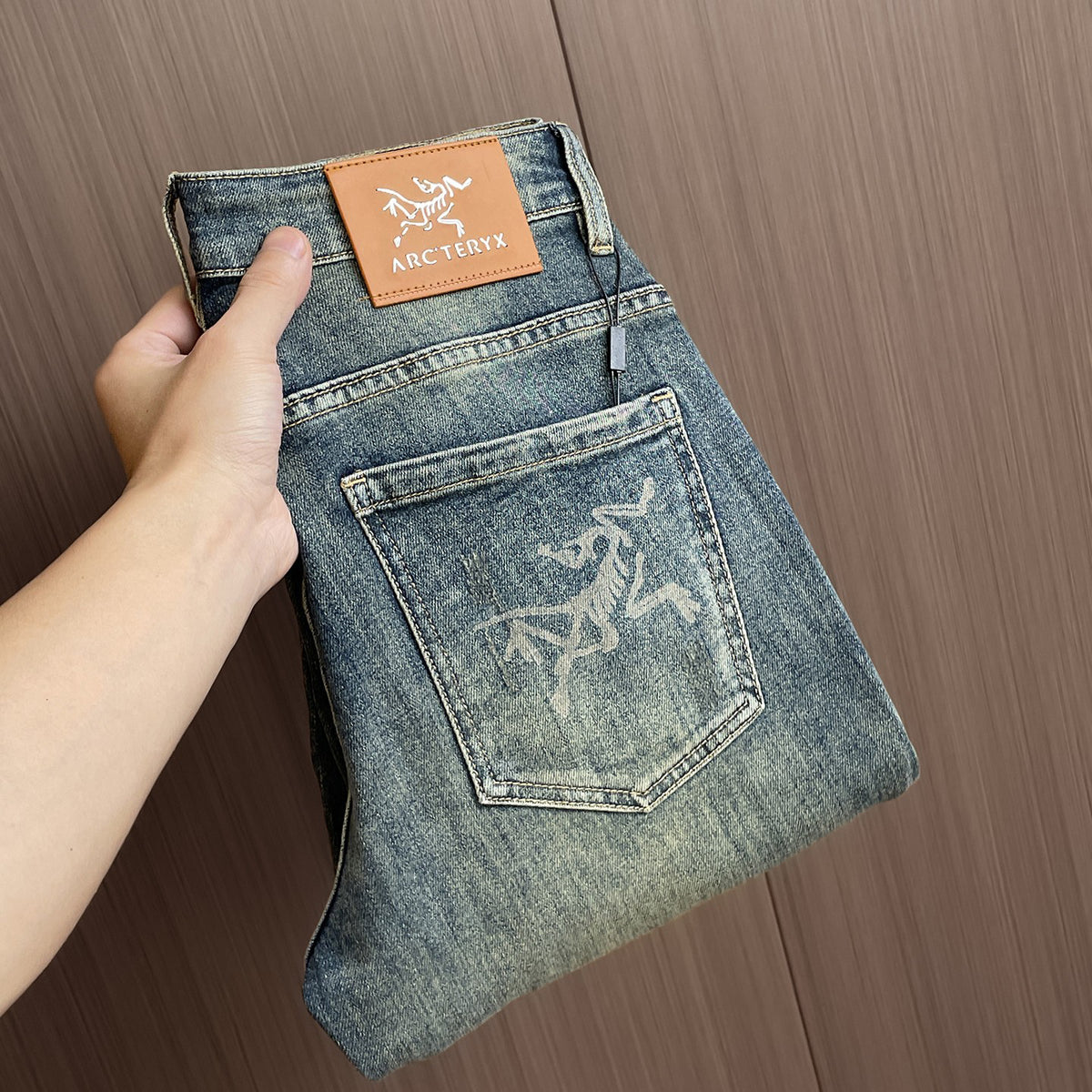Arc'teryx Washed Straight‑Leg Denim Jeans