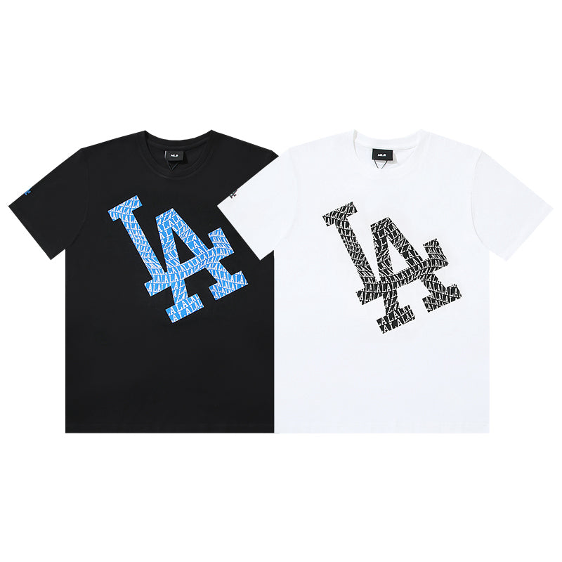 LA Dodgers Letter Fill Logo T-Shirt