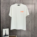 2026 Spring Summer Arc'teryx Washed Distressed T‑Shirt | Flocking Heat‑Press Chest Logo Unisex Tee