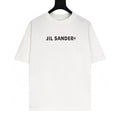 Jil Sander+ Front Logo Back Fossil Skeleton Graphic SS T‑Shirt