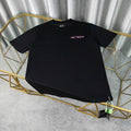Arc'teryx Pink Chest Wordmark & Back Multi-Label Skeleton Bird Unisex T-Shirt