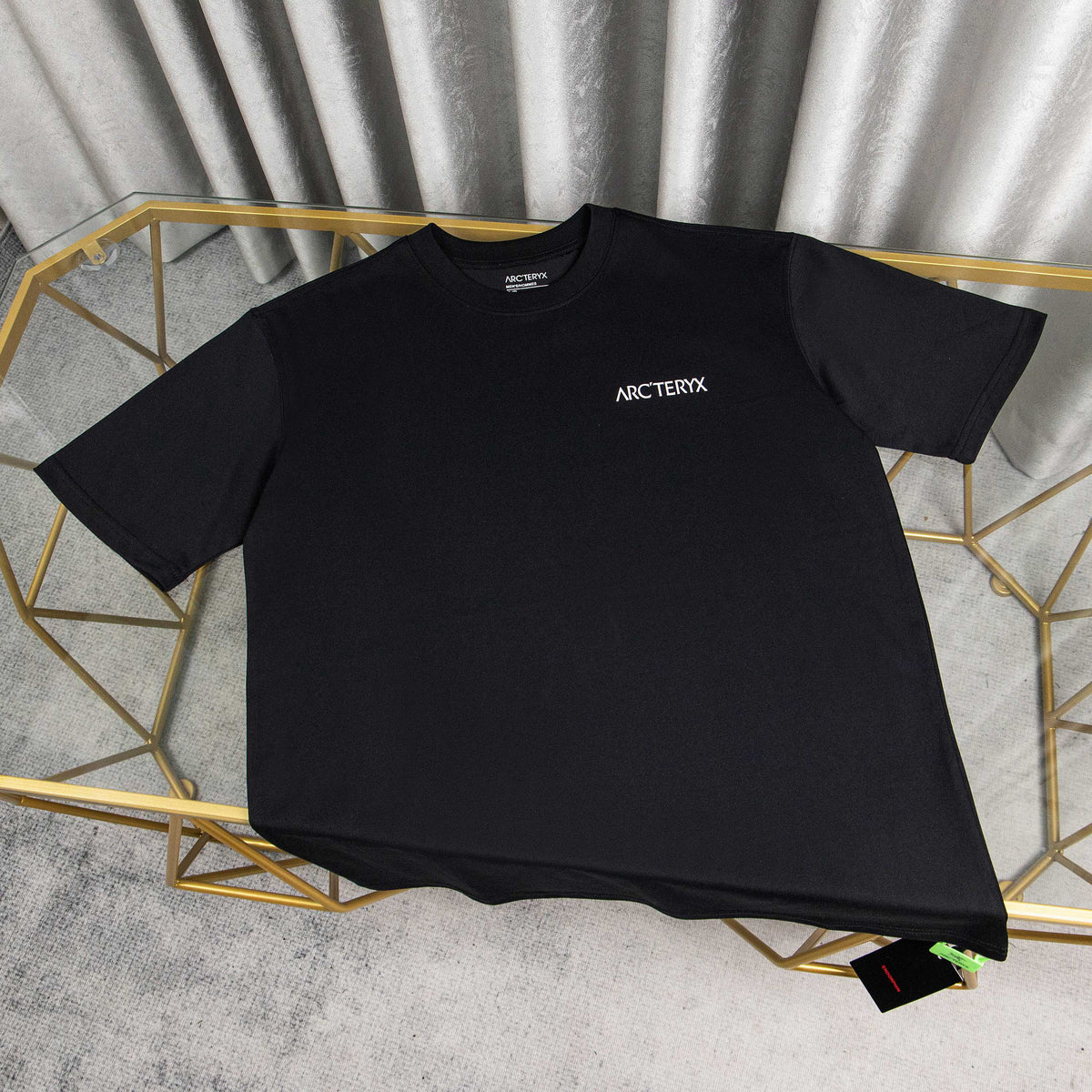 Arc'teryx 2025 FW Minimalist Blue Logo Oversized T-Shirt