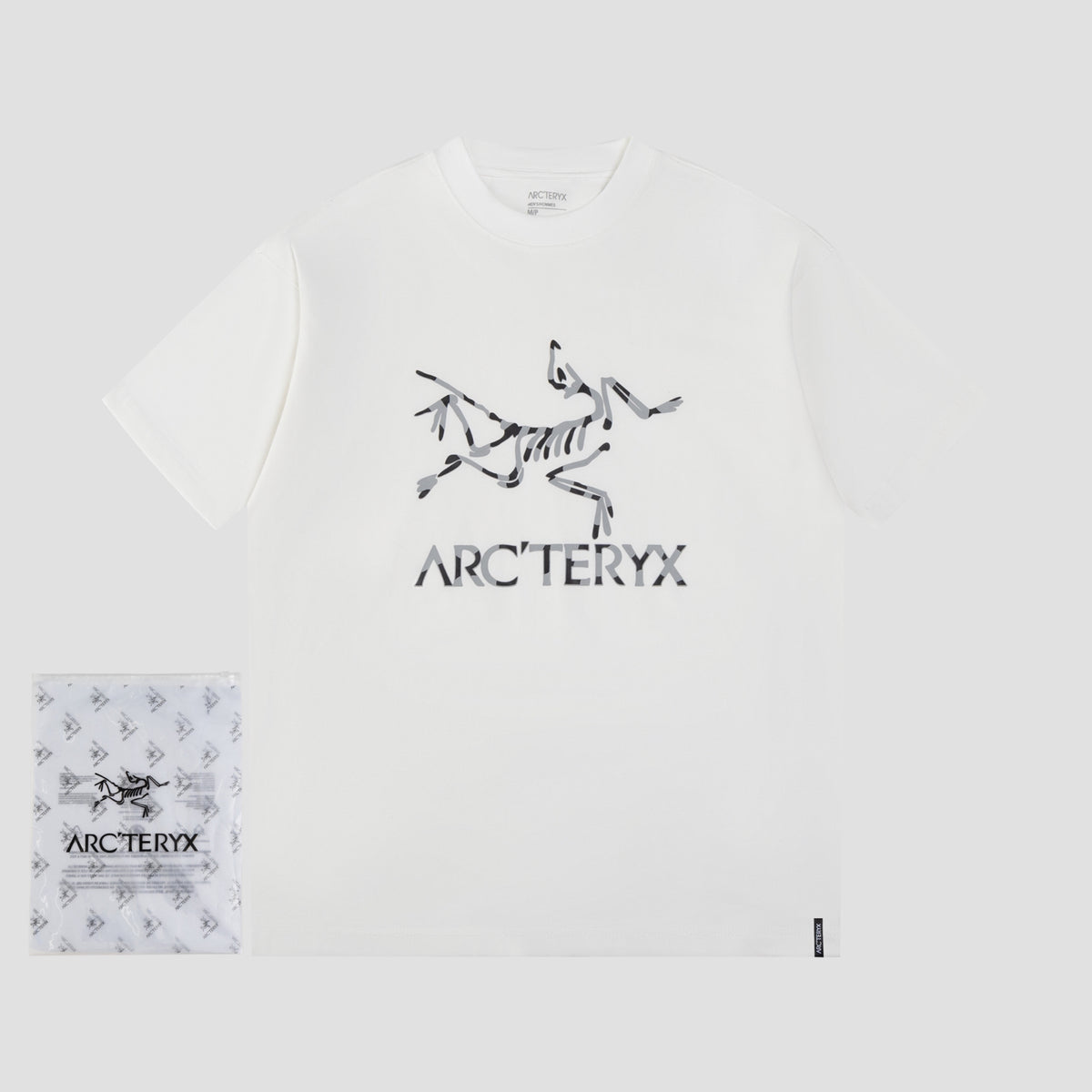 Arc'teryx Oversized Archaeopteryx Skeleton Logo & Wordmark Heavyweight Unisex T-Shirt
