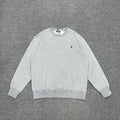 BAPE One Point Ape Head Crewneck Sweatshirt - 420gsm - Gray / Black