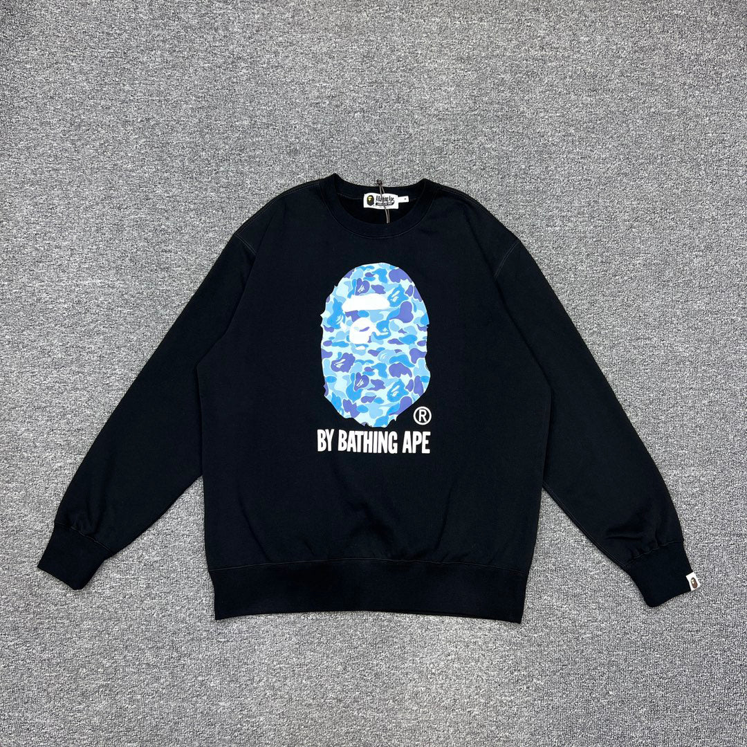 BAPE ABC Camo Organic Cotton "By Bathing Ape" Crewneck Sweatshirt