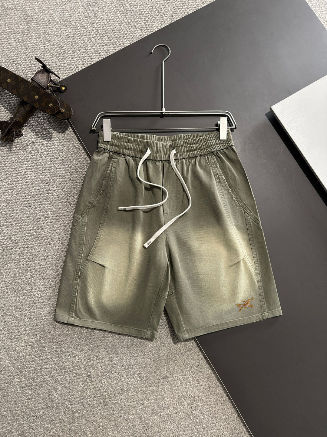 Arc'teryx Sun-Faded Wash Patch Pocket Elastic Waist Shorts
