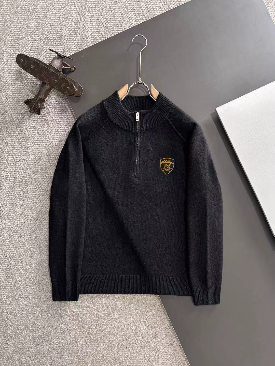 Arc'teryx LEAF Half-Zip Mock Neck Knit Sweater