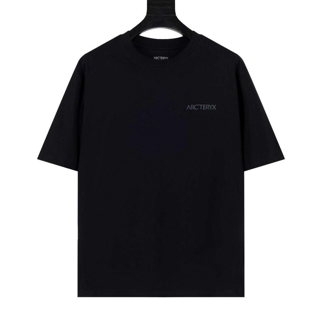 Arc'teryx Large Back Skeleton Logo Crew Neck Short‑Sleeve T‑Shirt, Unisex Relaxed Fit Tee