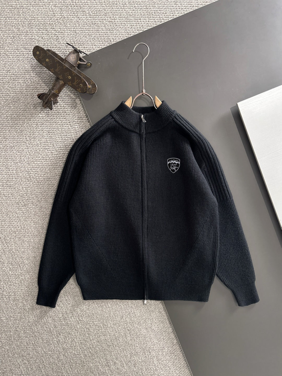 Arc'teryx Men's Ribbed Zip-Up Knit Jacket