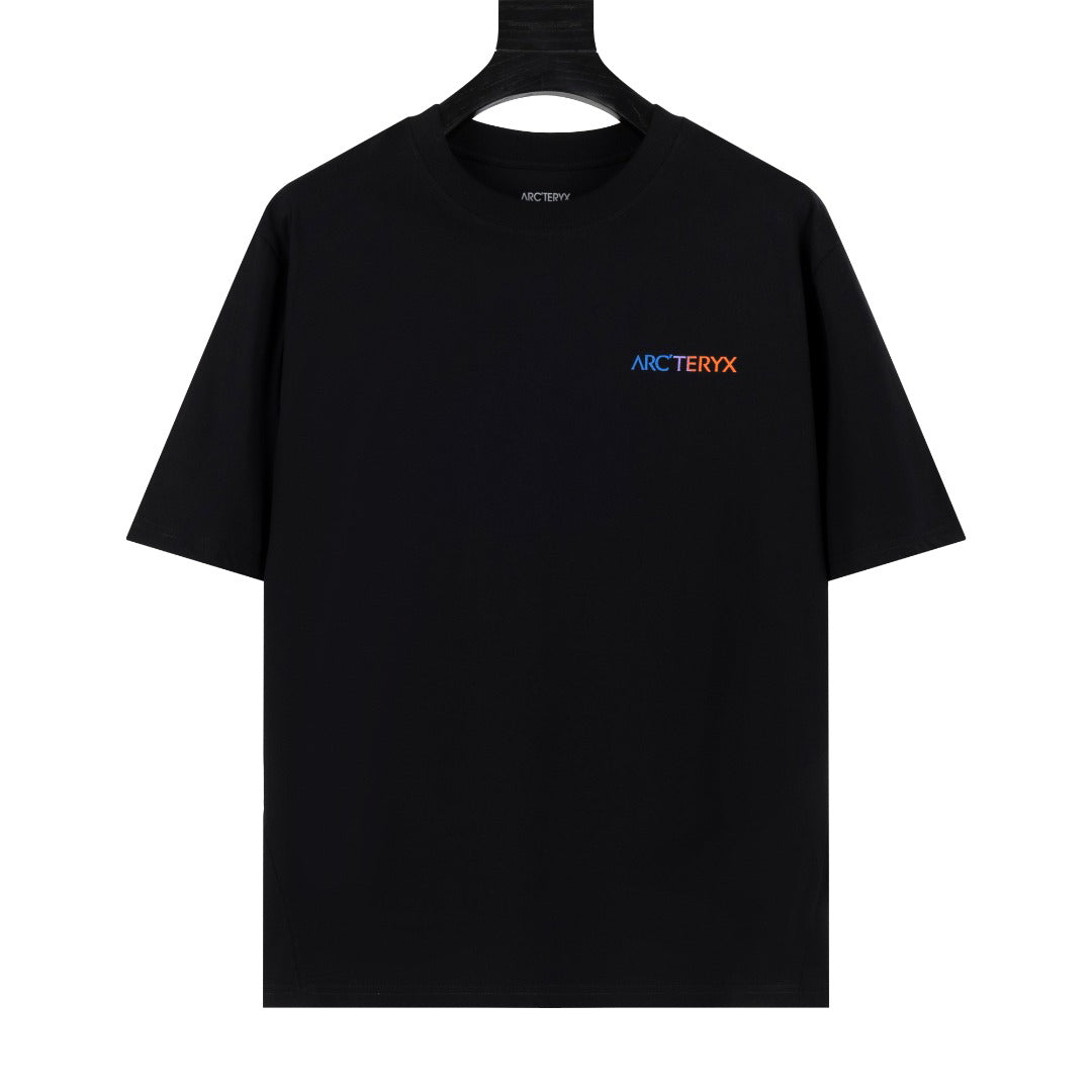 Arc'teryx Large Back Skeleton Logo Crew Neck Short‑Sleeve T‑Shirt, Unisex Relaxed Fit Tee