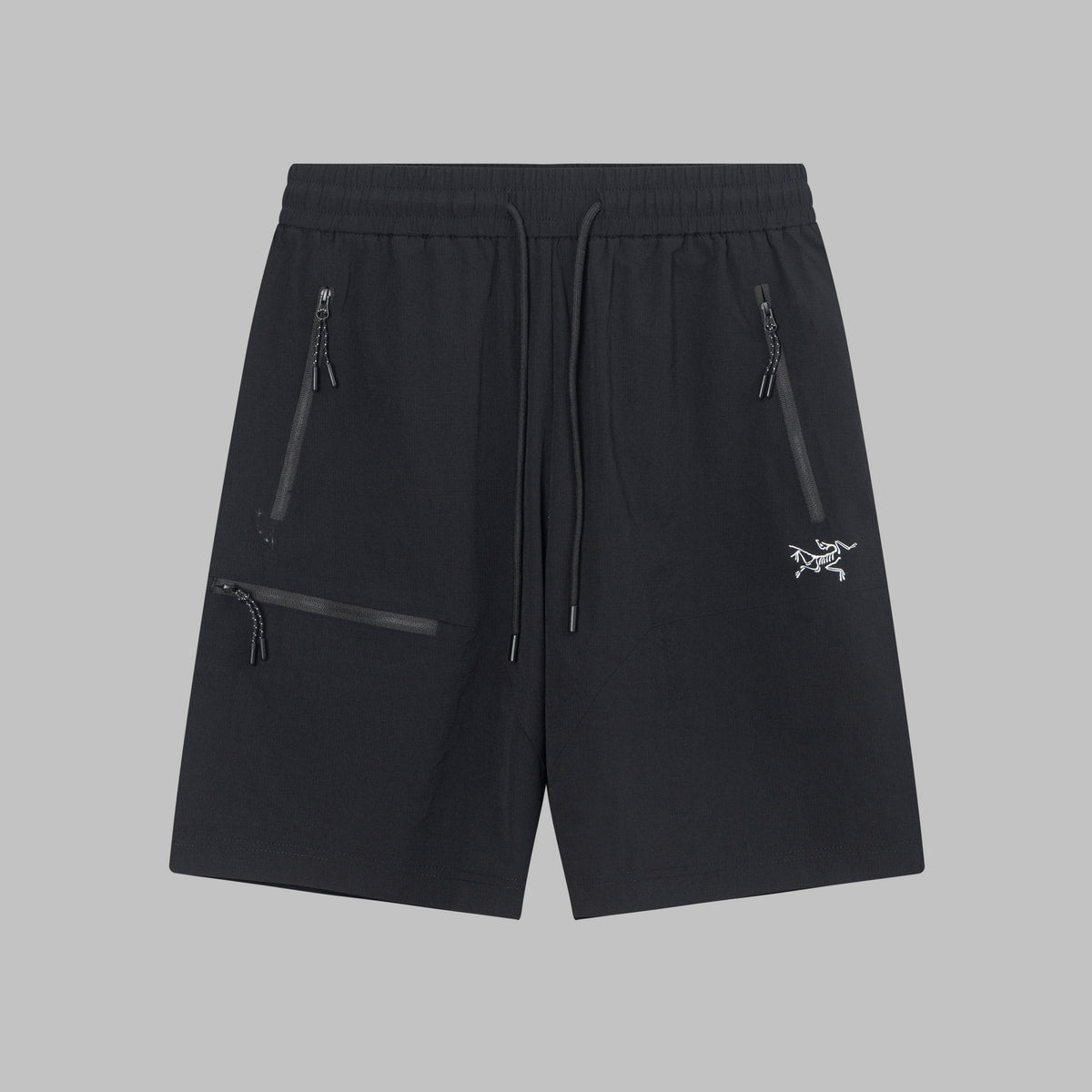 Arc'teryx Multi‑Zipper Pocket Drawstring Functional Outdoor Shorts
