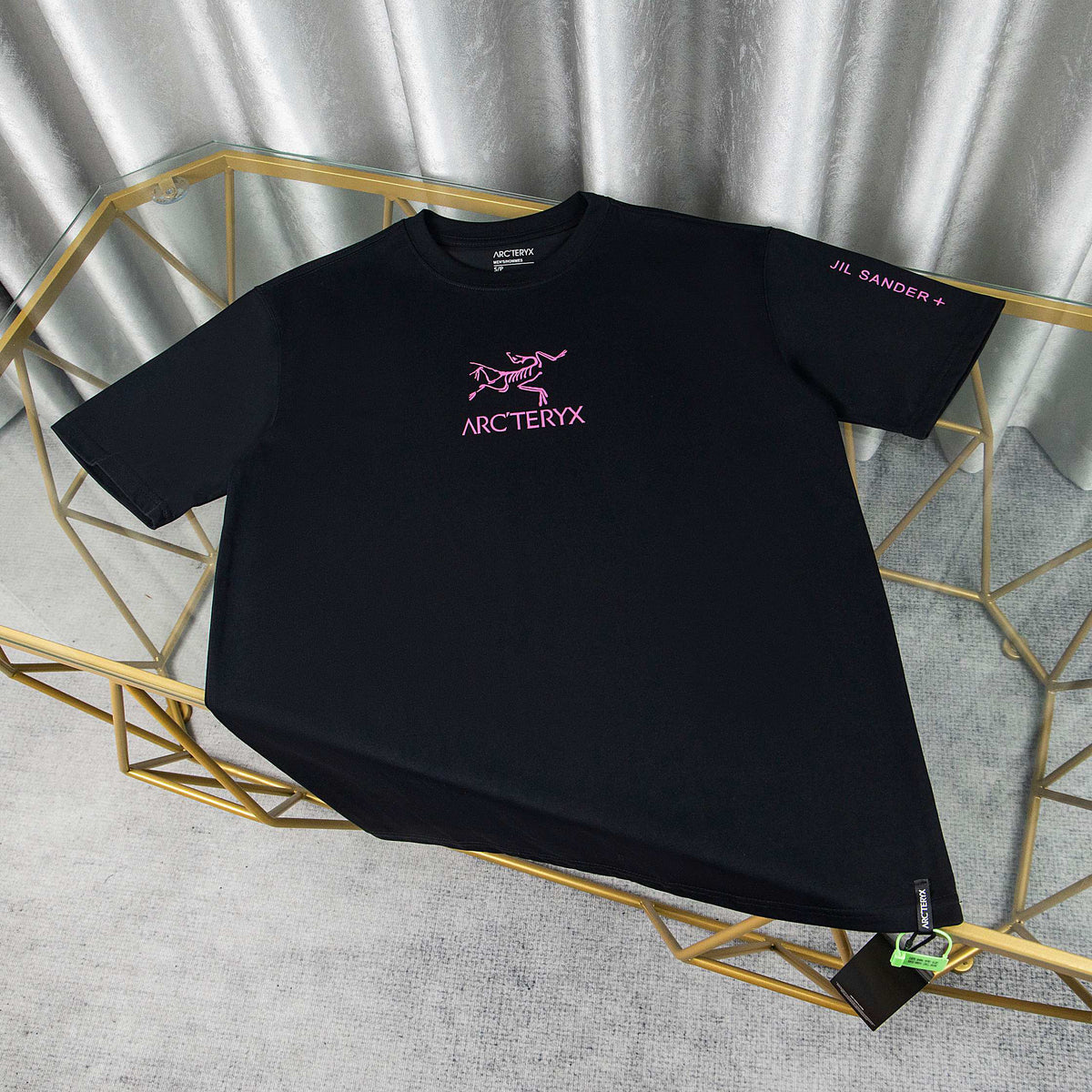 Arc'teryx × Jil Sander+ Hot Pink Archaeopteryx Logo Unisex T-Shirt