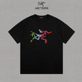 Arc'teryx Gradient Multi‑Color Fossil‑Bird Graphic SS T‑Shirt