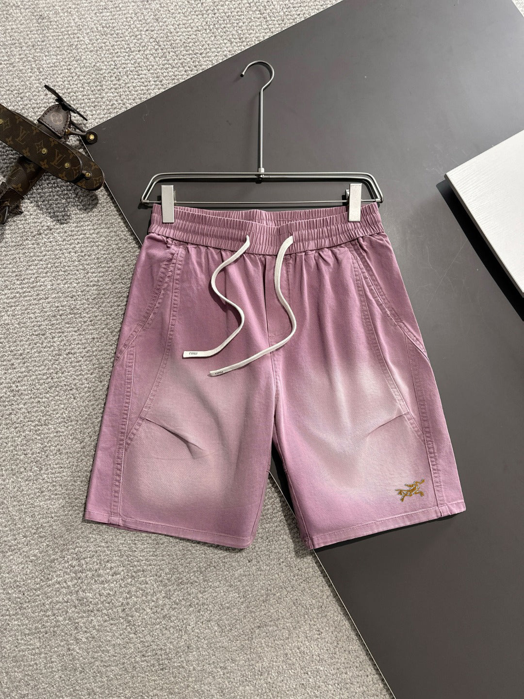 Arc'teryx Sun-Faded Wash Patch Pocket Elastic Waist Shorts