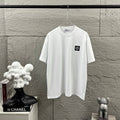 Stone Island Classic Compass Rose Woven Appliqué Badge T-Shirt - Left Chest Patch