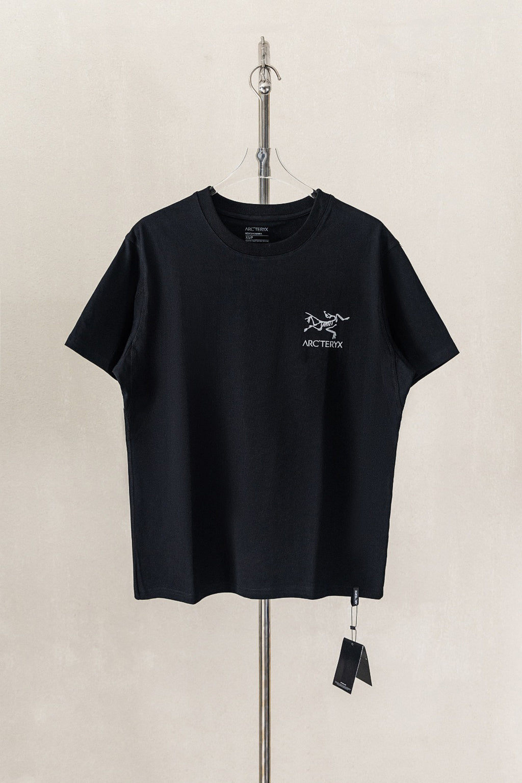 Arc'teryx Contrast‑Stitch Bird Logo Crew‑Neck Short‑Sleeve T‑Shirt