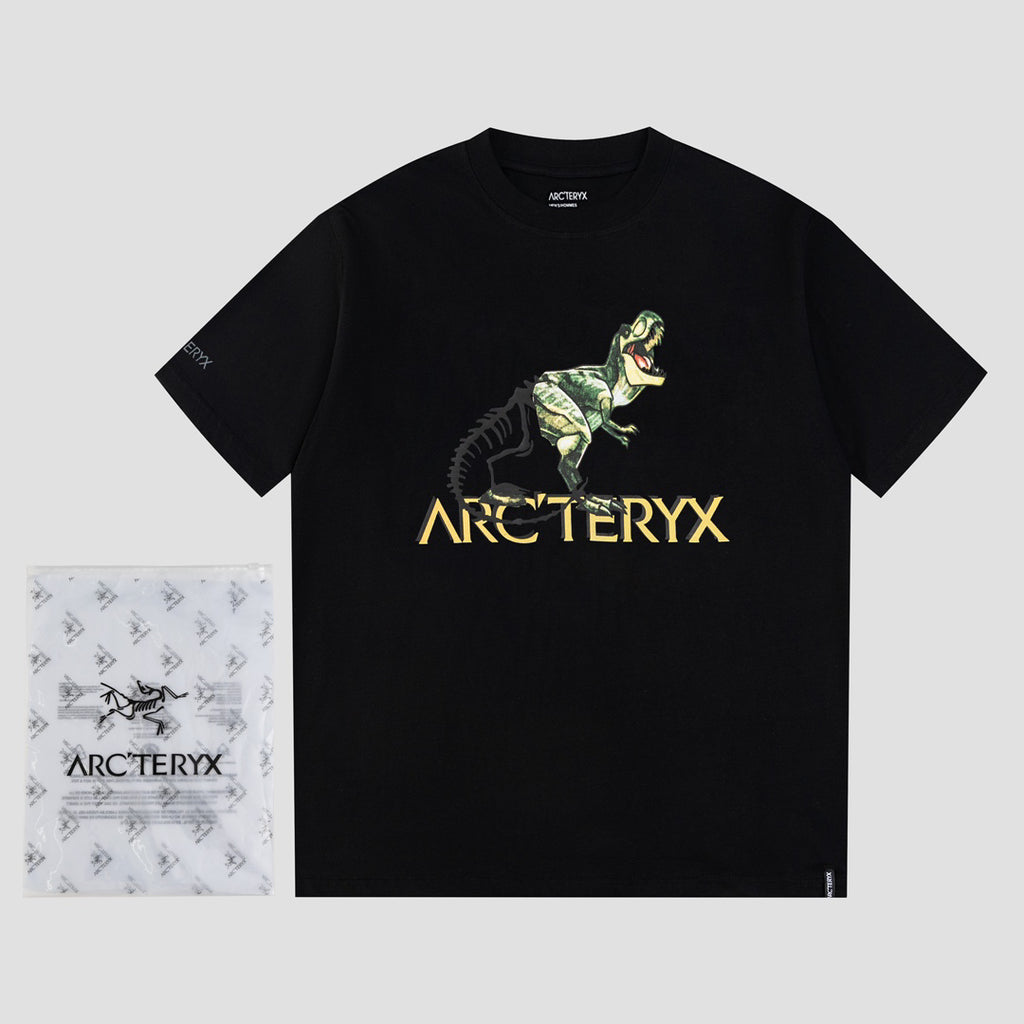 Arc'teryx T-Rex Half-Skeleton Graphic & Gold Wordmark Unisex T-Shirt