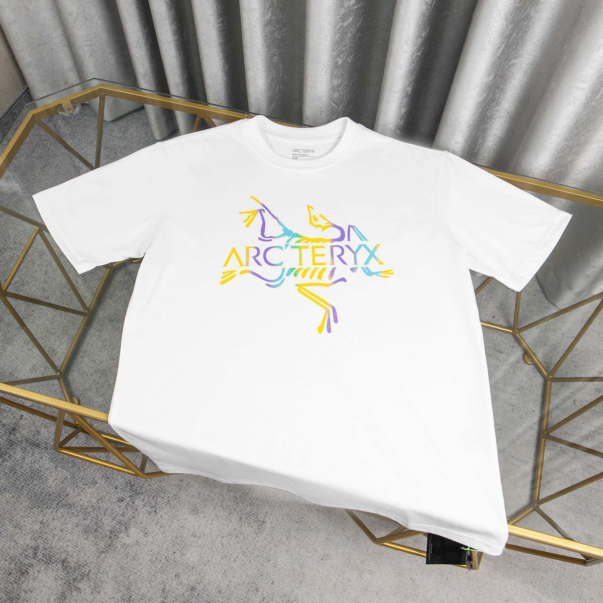 Arc'teryx Gradient Multicolor Skeleton Bird Logo Unisex T-Shirt