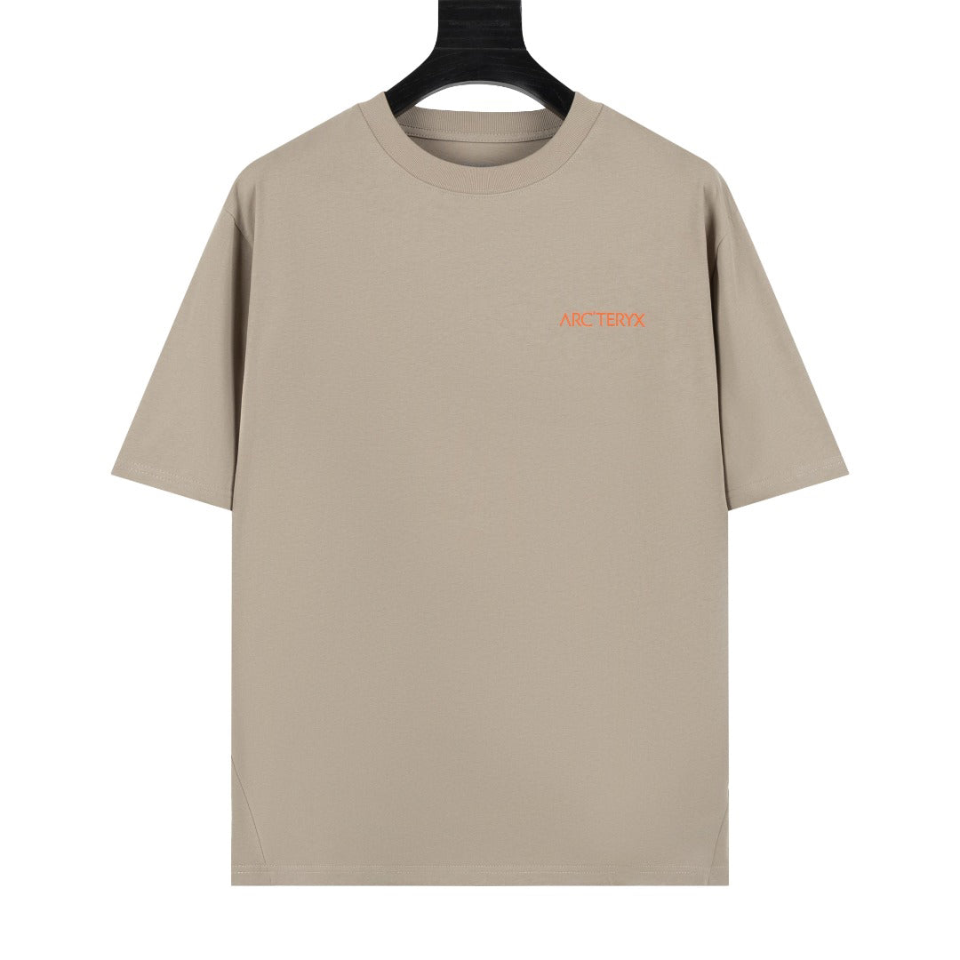 Arc'teryx Large Back Skeleton Logo Crew Neck Short‑Sleeve T‑Shirt, Unisex Relaxed Fit Tee