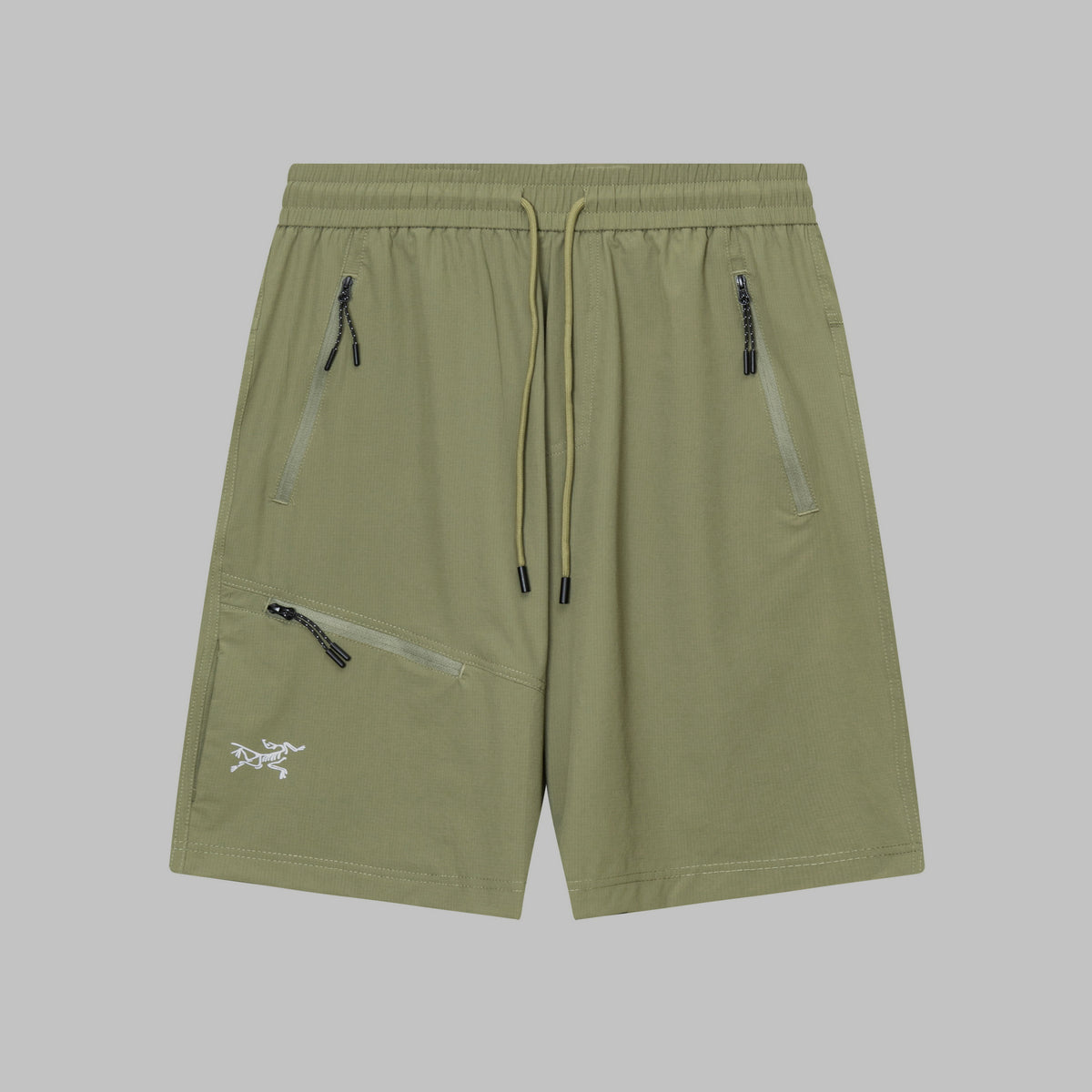 Arc'teryx Multi‑Zipper Pocket Drawstring Outdoor Shorts