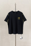 Arc'teryx Contrast Stitch Detail Bird Logo Short Sleeve Tee, Casual Daily Top