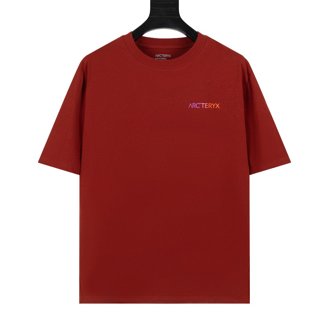 Arc'teryx Large Back Skeleton Logo Crew Neck Short‑Sleeve T‑Shirt, Unisex Relaxed Fit Tee