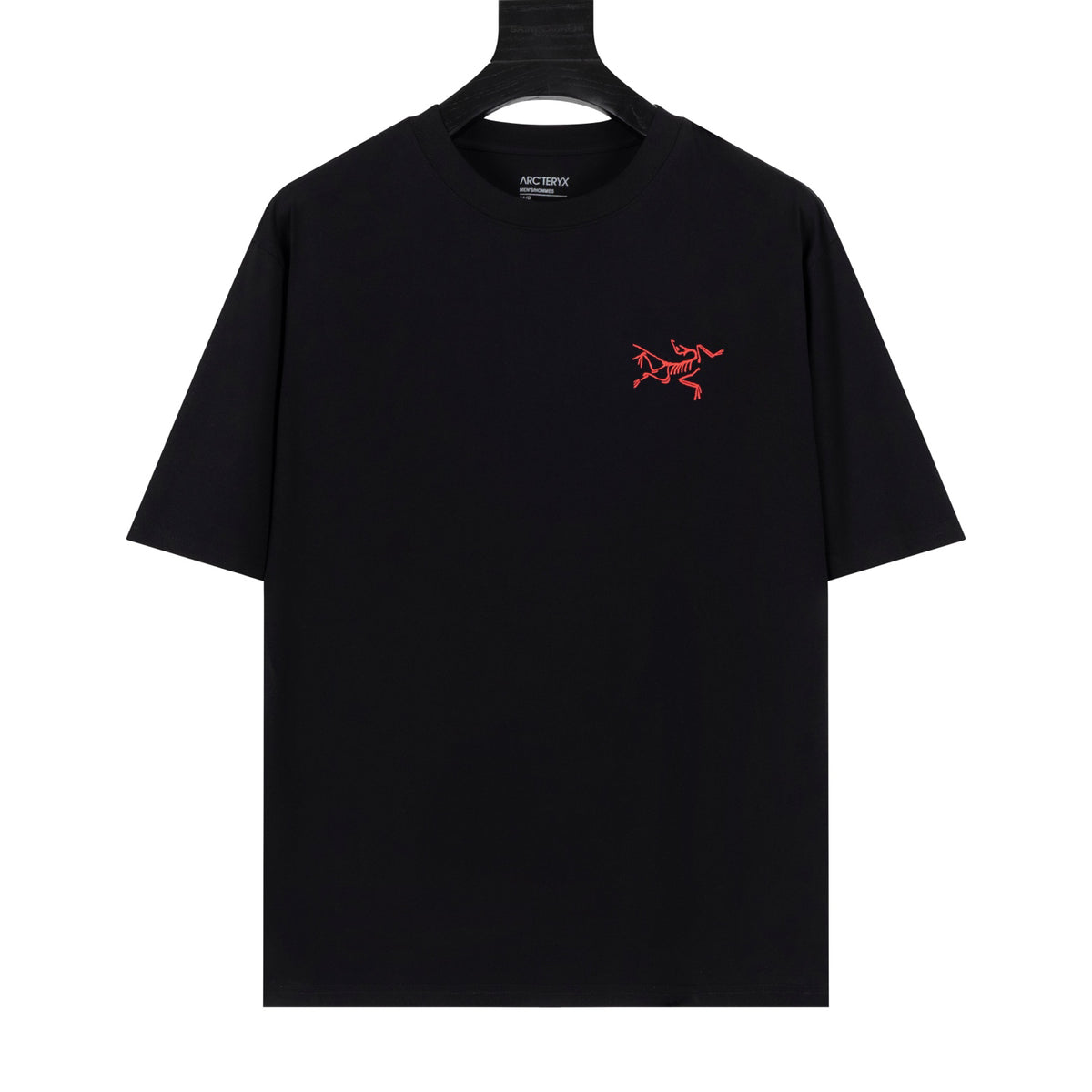 Arc'teryx Red Bird Logo Crew Neck Short‑Sleeve T‑Shirt, Unisex Relaxed Fit Tee