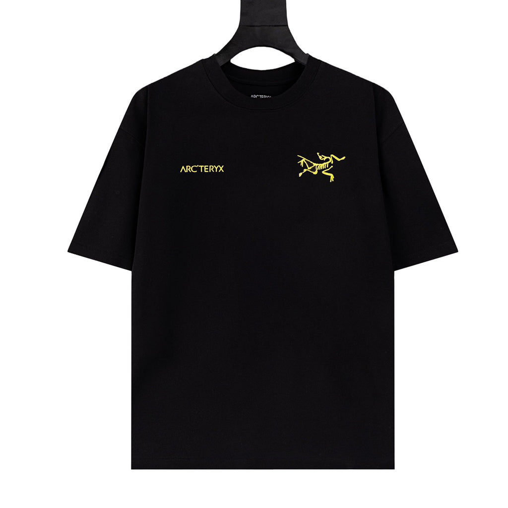 Arc'teryx Dual Logo Gold Print SS T‑Shirt