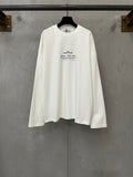Stone Island Spring Summer 2026 Archive Text Print Long Sleeve Tee - 2 Colors