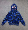 BAPE x Stray Kids FW25 Shark Full-Zip Hoodie