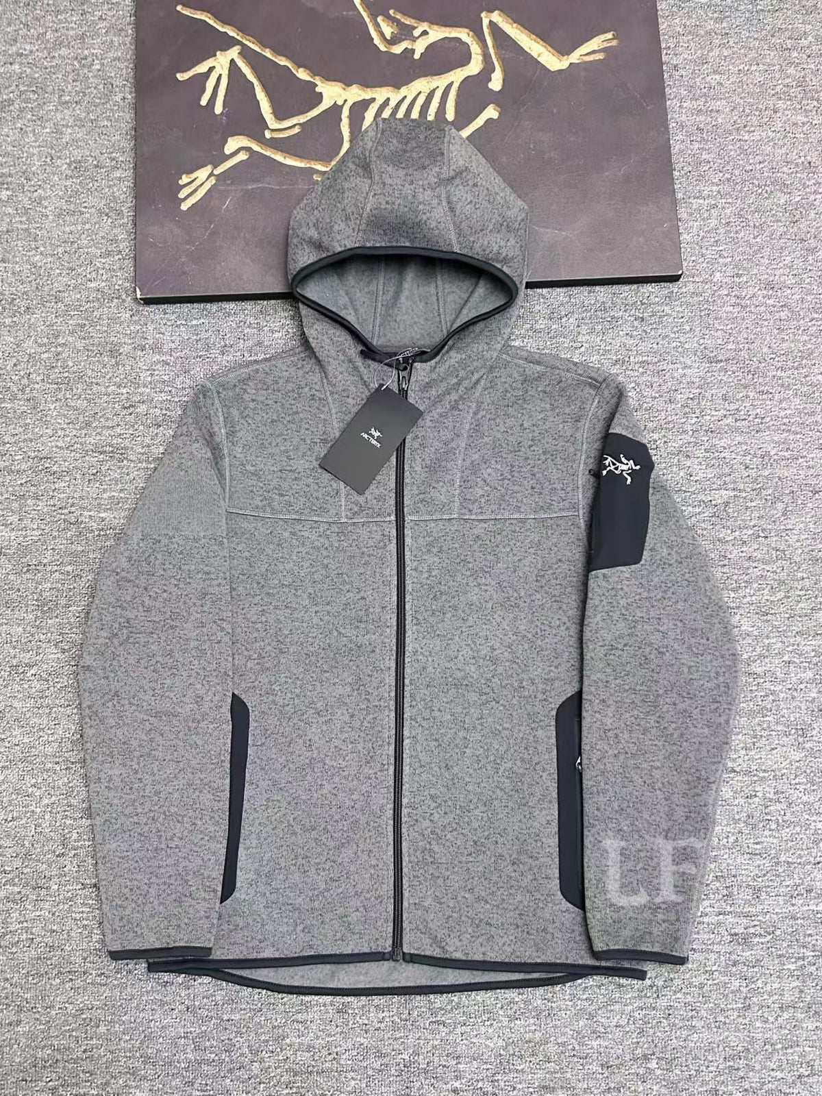 Arc'teryx Full‑Zip Hooded Fleece Jacket