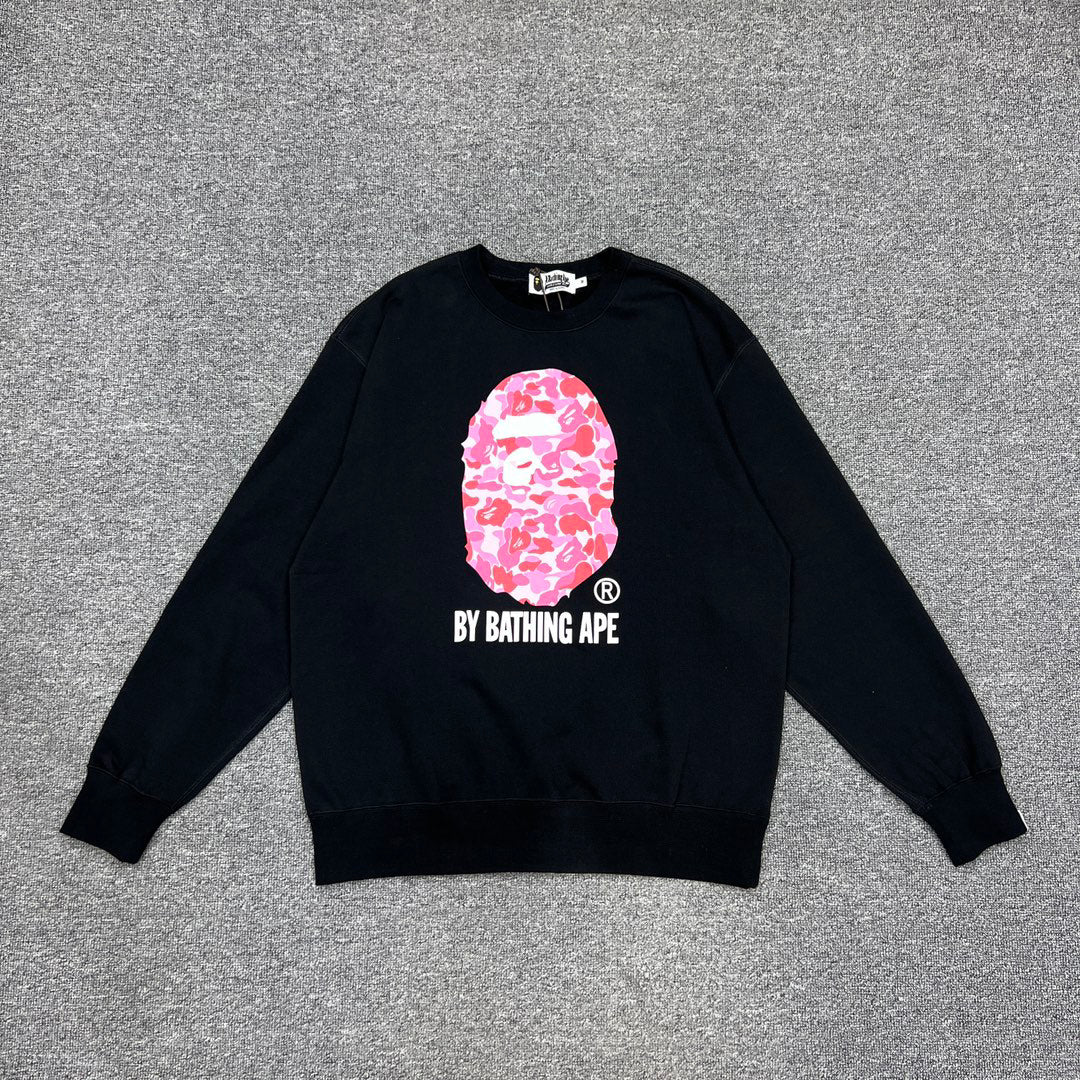 BAPE ABC Camo Organic Cotton "By Bathing Ape" Crewneck Sweatshirt