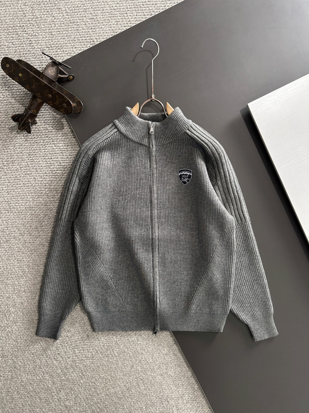 Arc'teryx Men's Ribbed Zip-Up Knit Jacket