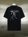 Arc'teryx Metallic Skeleton Fossil‑Bird Logo SS T‑Shirt