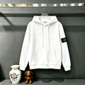 Stone Island Classic Compass Badge Pullover Hoodie Sweatshirt