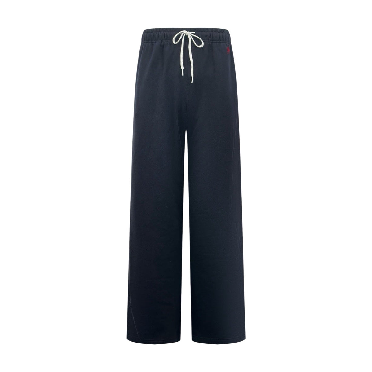 Polo Ralph Lauren Men’s Wide‑Leg Drawstring Sweatpants With Red Pony Embroidery