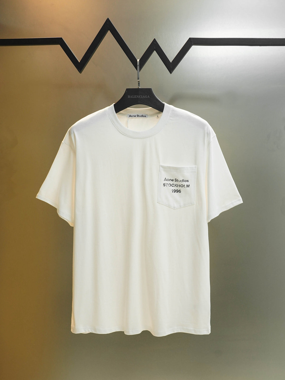 Acne Studios Stockholm 1996 Pocket Crew‑Neck Short‑Sleeve T‑Shirt