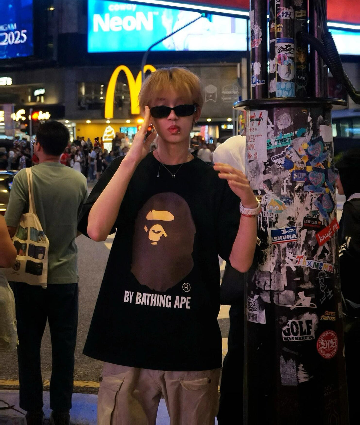 BAPE By Bathing Ape Original Big Head Tee Oversized Unisex T-Shirt