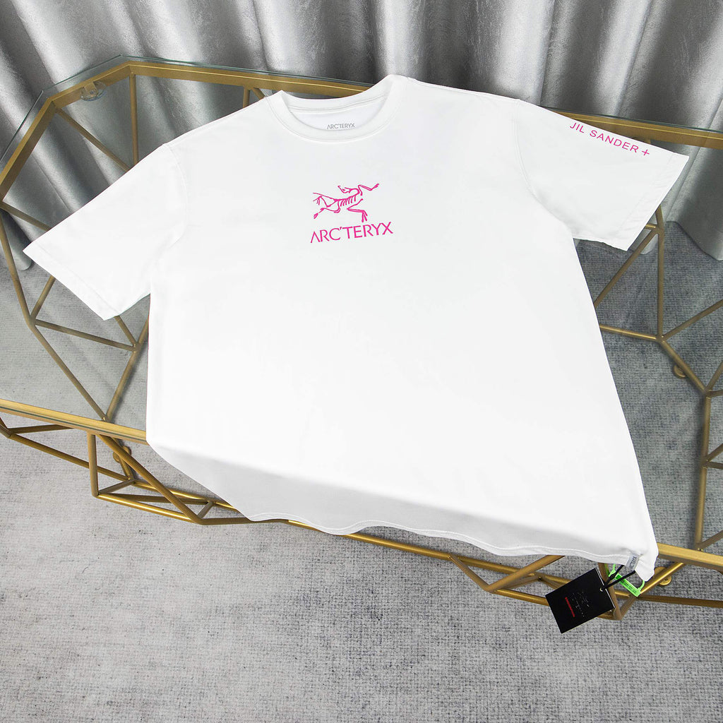 Arc'teryx × Jil Sander+ Hot Pink Archaeopteryx Logo Unisex T-Shirt
