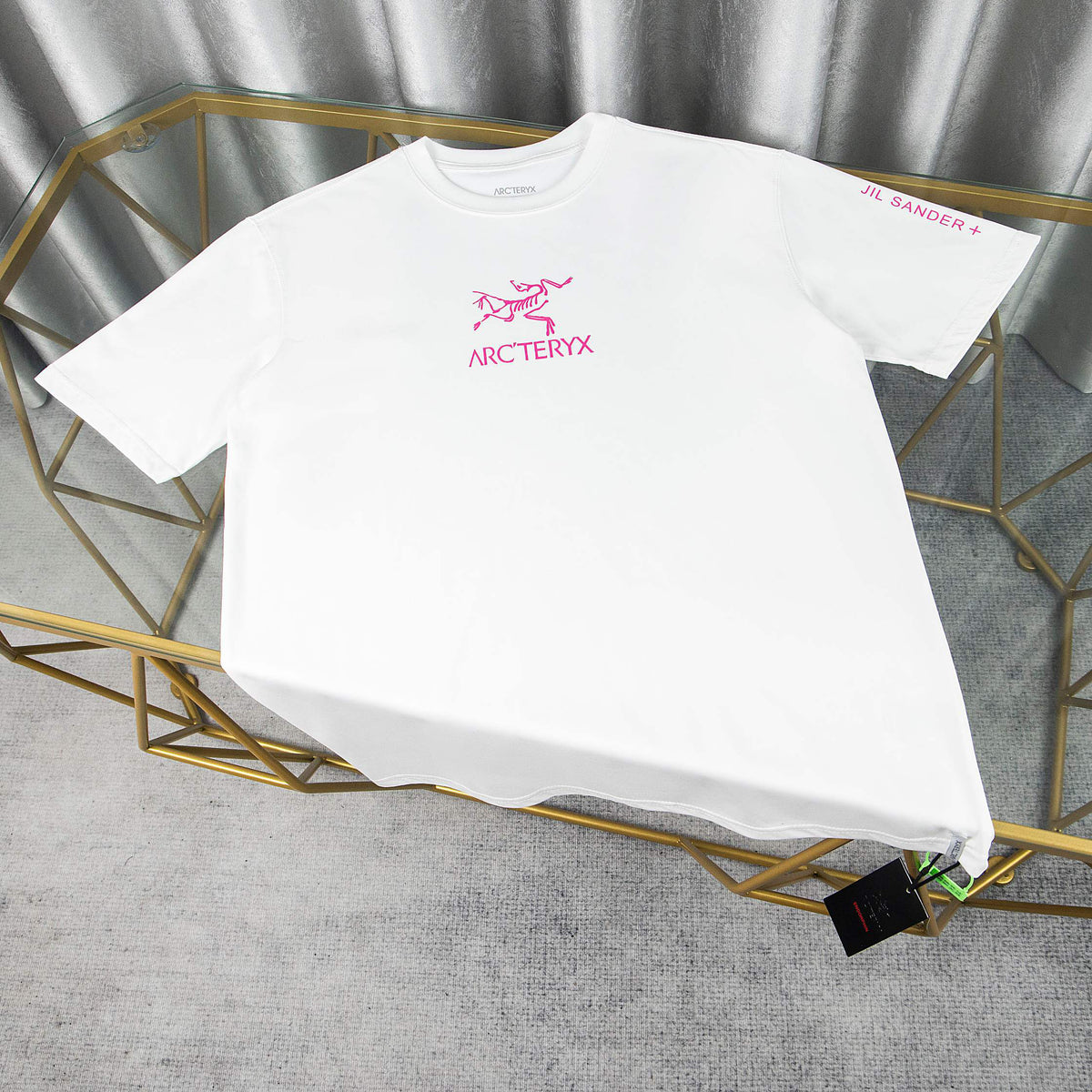 Arc'teryx × Jil Sander+ Hot Pink Archaeopteryx Logo Unisex T-Shirt