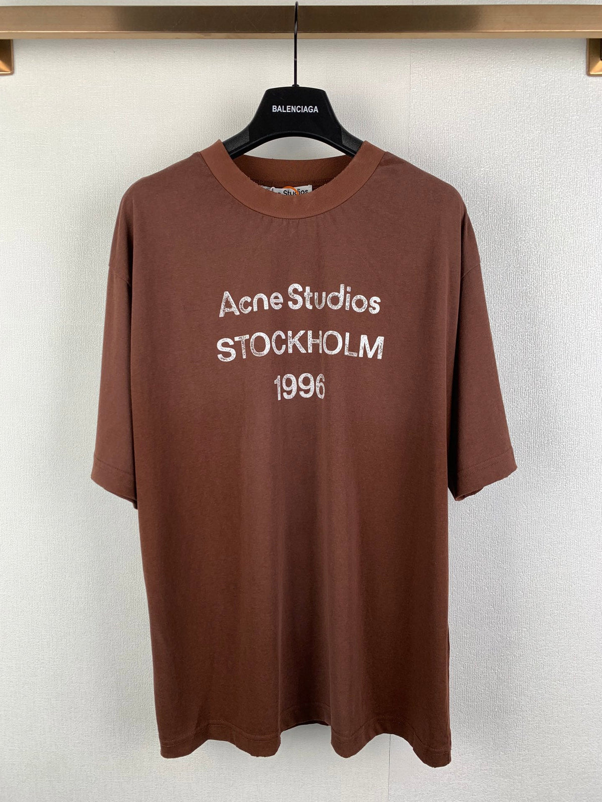 Acne Studios Stockholm 1996 Print Oversized Short‑Sleeve T‑Shirt