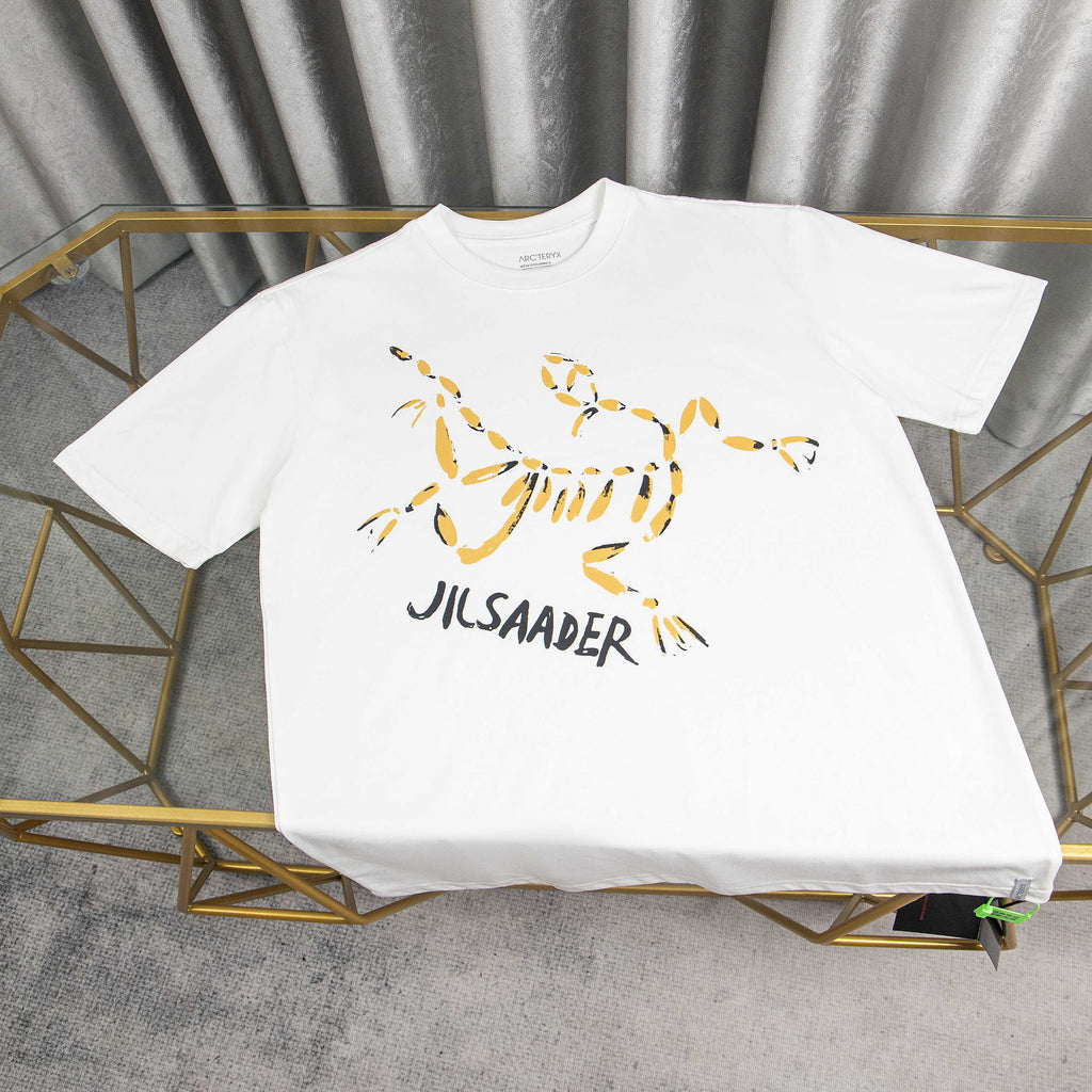 Arc'teryx × Jil Saader Skeleton Bird Graphic Oversized T-Shirt