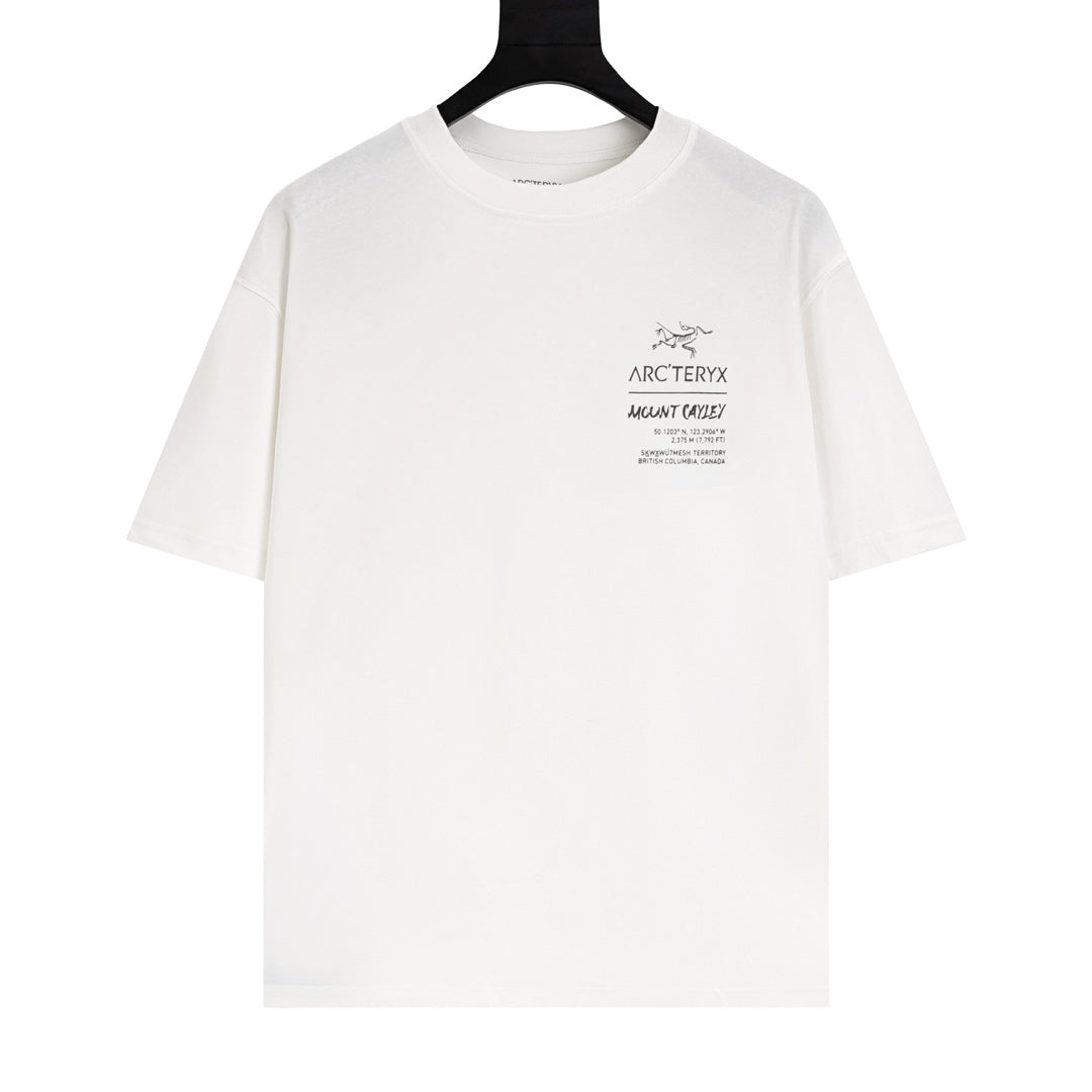 Arc'teryx Mount Cayley Coordinates Graphic SS T‑Shirt