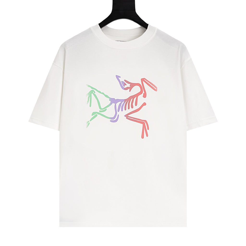 Arc'teryx Gradient Multicolor Fossil Bird Center‑Print SS T‑Shirt