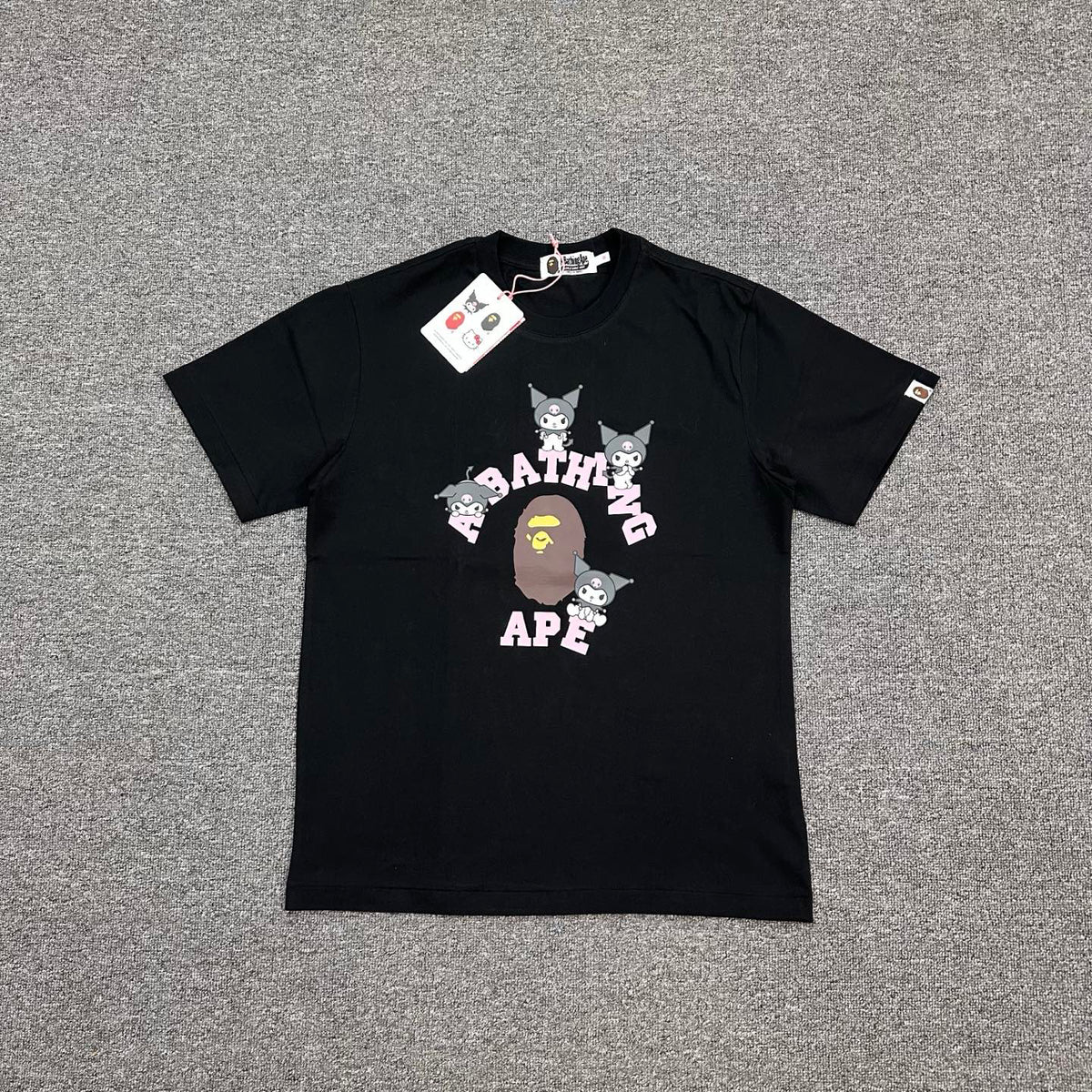 BAPE × Sanrio College T-Shirt — Kuromi / Hello Kitty