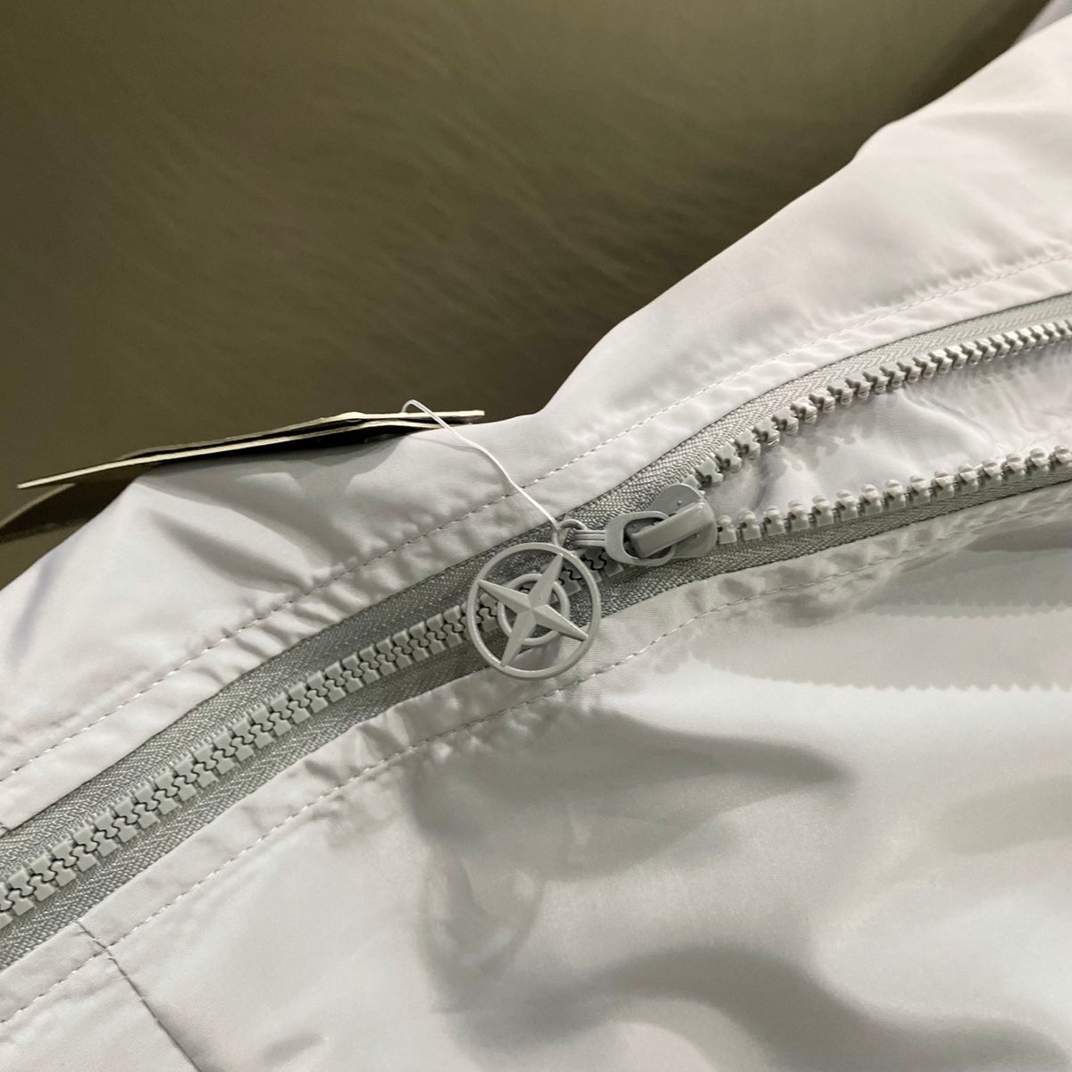 Stone Island High-Gloss Nylon Compass Badge Bomber Jacket - 3 Colors