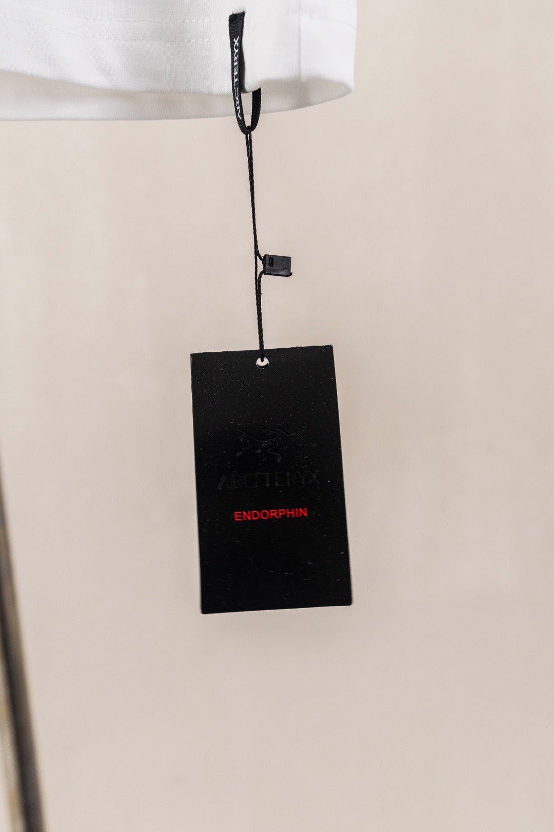 Arc'teryx White Short Sleeve Tee Back Large Skeleton Bird Grid Graphic Casual Top