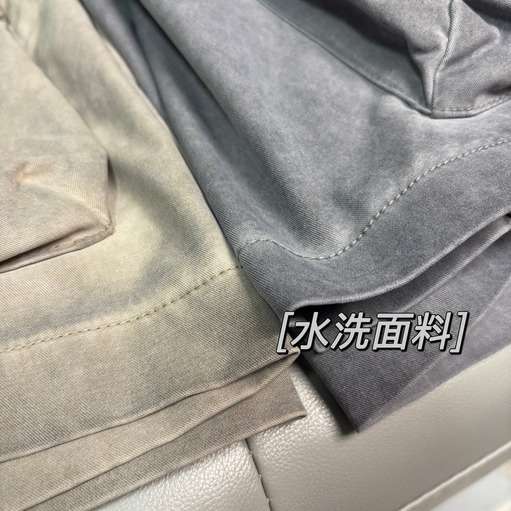 Stone Island Washed Lustrous Cargo Shorts with Double Flap Pockets and Compass Badge