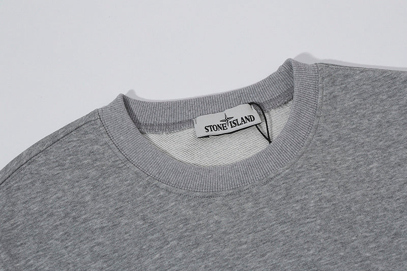 Stone Island Classic Compass Badge Crewneck Sweatshirt