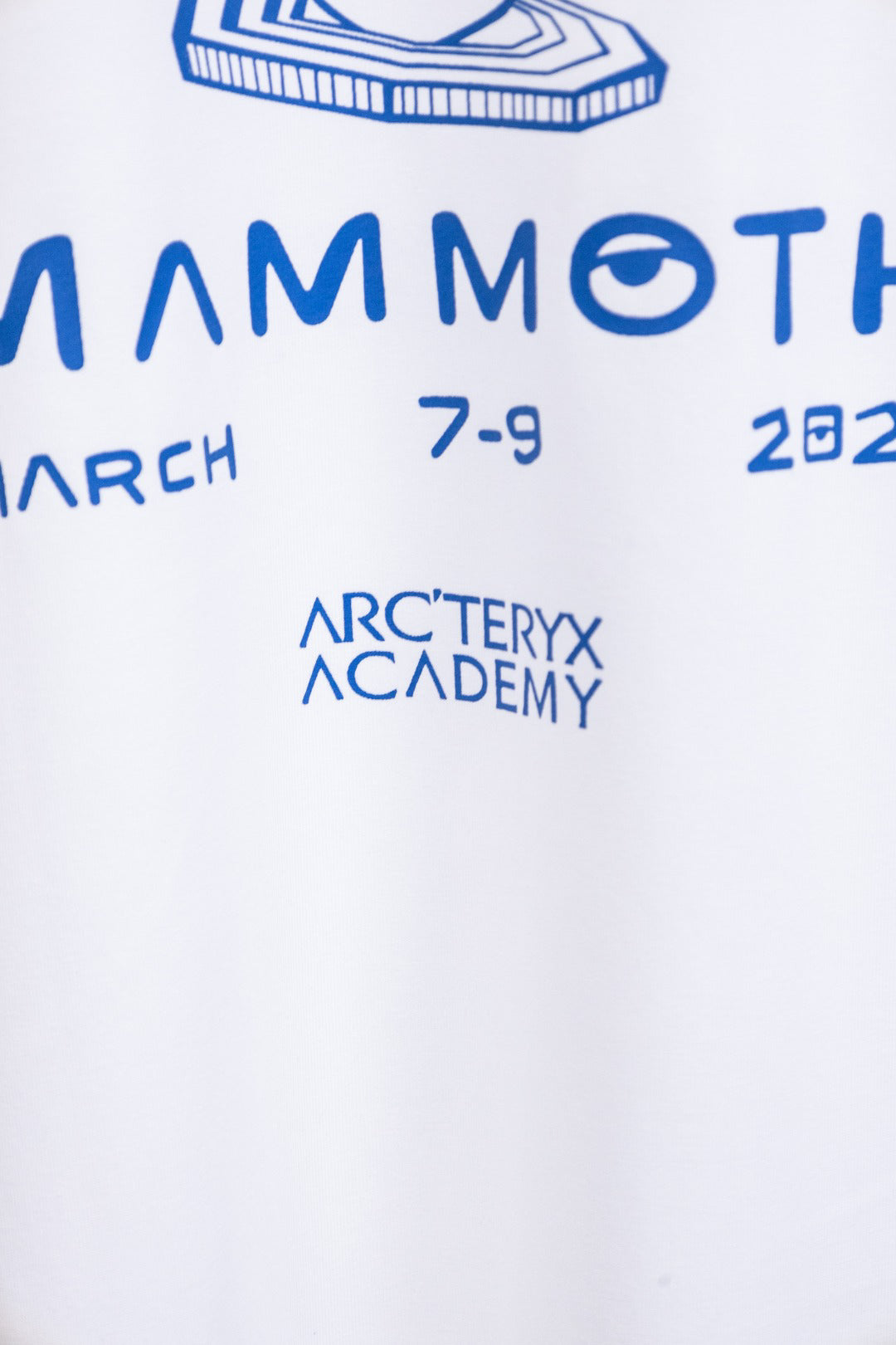 Arc'teryx Mammoth Graphic Crew Neck Short‑Sleeve T‑Shirt, Unisex Relaxed Fit Tee